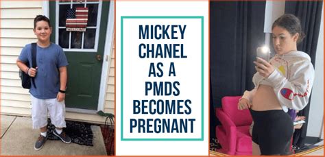 did mikey chanel give birth|mikey chanel pregnant.